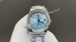 8+ Factory Rolex Daydate 40mm Fluted Bezel 3255 Movement Blue/Black Face Watch